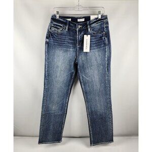 Vigoss Jeans Womens 10 Blue Heritage Fit Straight Leg Denim (30x29) NWT